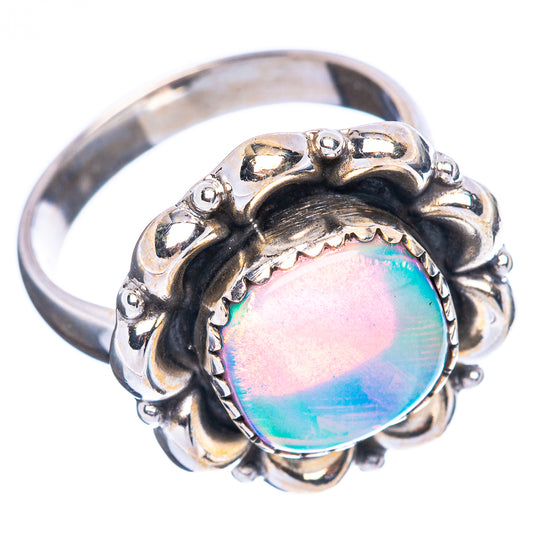 Aura Opal Ring Size 6.75 (925 Sterling Silver) R4525