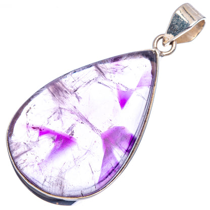 Premium Star Amethyst Pendant 2" (.925 Sterling Silver)