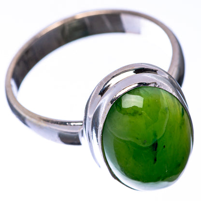 Green Aventurine Ring Size 7.25 (925 Sterling Silver) R145137