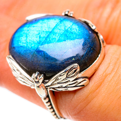 Labradorite Ring Size 6 (925 Sterling Silver) RING138765