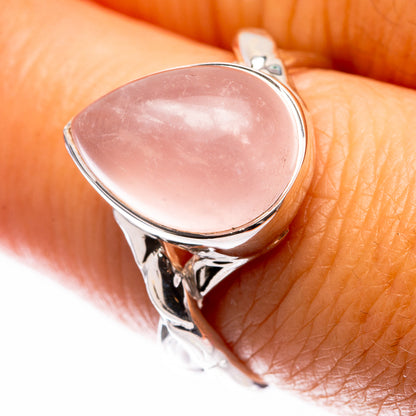 Premium Rose Quartz Ring Size 8 (925 Sterling Silver) R141842
