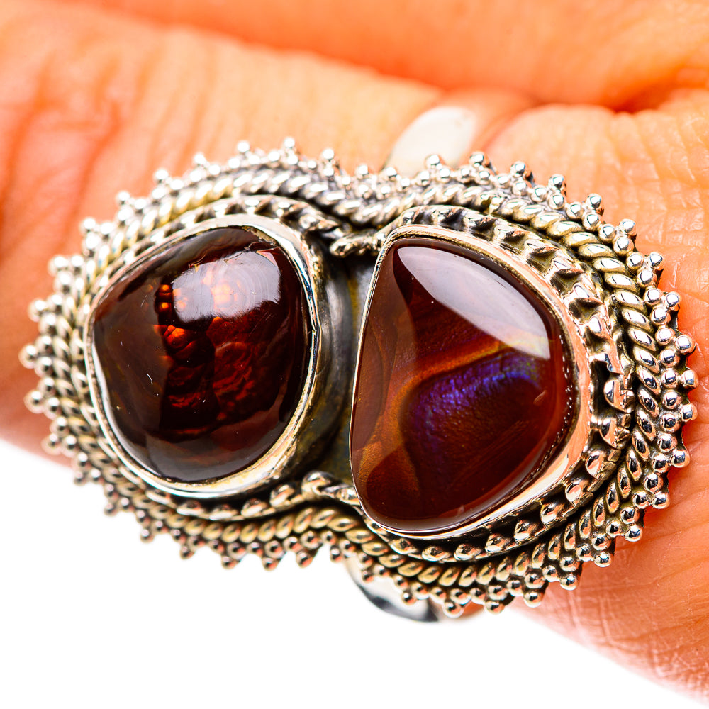 Mexican Fire Agate Ring Size 10.75 (925 Sterling Silver) RING138876