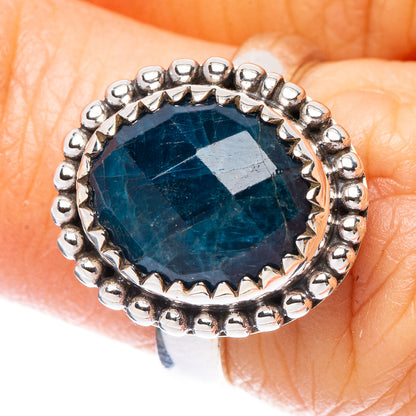 Apatite Ring Size 6 (925 Sterling Silver) R2271