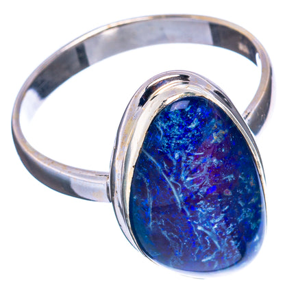 Rare Triplet Opal Ring Size 10.75 (.925 Sterling Silver)