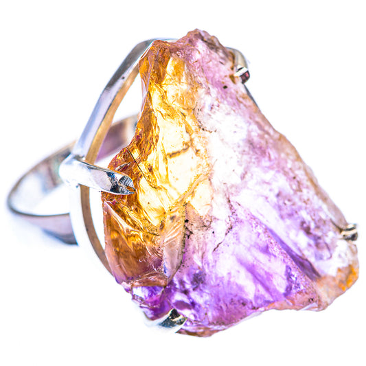Large Raw Ametrine Ring Size 12 (925 Sterling Silver) RING140208
