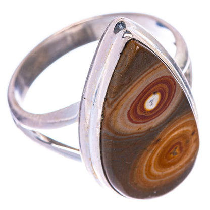 Imperial Jasper Ring Size 7.75 (925 Sterling Silver) R1551