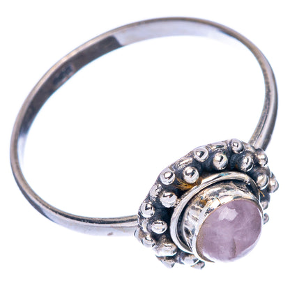 Rose Quartz Dainty Ring Size 8 (925 Sterling Silver) R145798