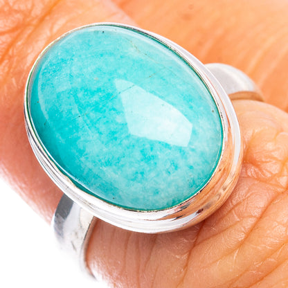 Amazonite Ring Size 6 (.925 Sterling Silver)