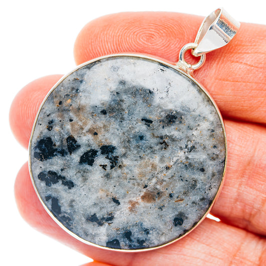 Premium Yooperlite Pendant 1 3/4" (.925 Sterling Silver)