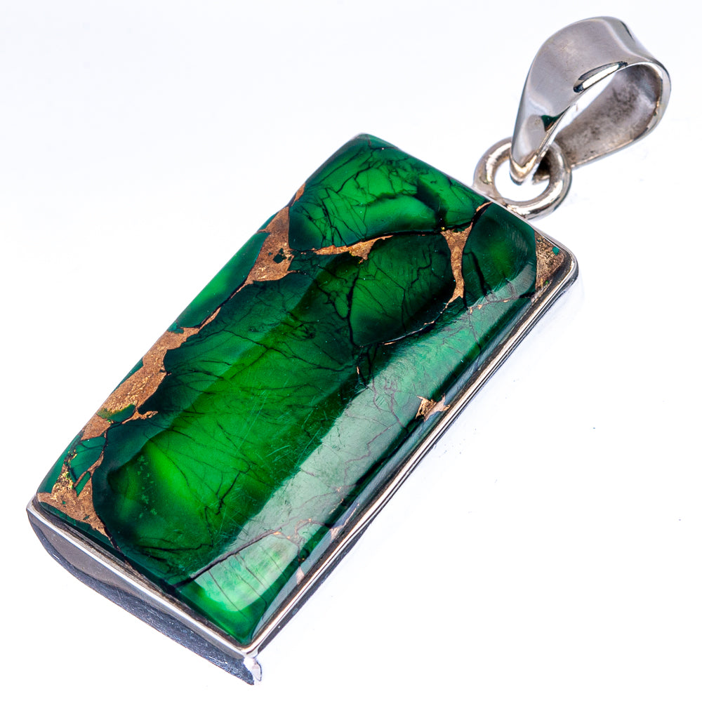 Premium Irish Dahlia Turquoise Pendant 1 1/2" (.925 Sterling Silver)