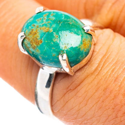 Royston Turquoise Ring Size 7 (.925 Sterling Silver)