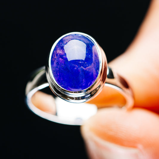Premium Tanzanite Ring Size 6 (.925 Sterling Silver)