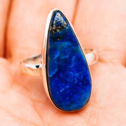 Rare Afghanite Ring Size 7.5 (.925 Sterling Silver)