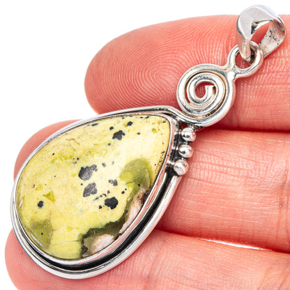 Atlantisite Pendant 2" (925 Sterling Silver) P41428