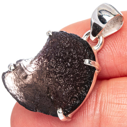 Rare Agni Manitite Pendant 1 1/4" (925 Sterling Silver) P41602