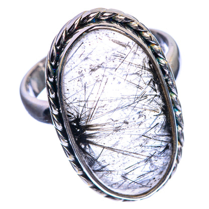 Tourmalinated Quartz Ring Size 7 (925 Sterling Silver) R144155
