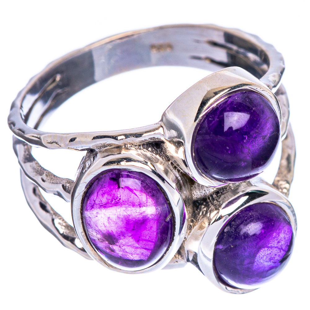 Amethyst Ring Size 7.75 (925 Sterling Silver) R147245