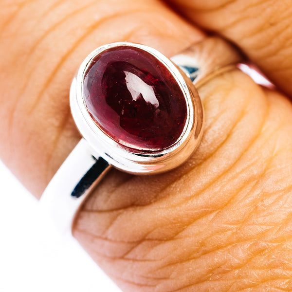 Premium Pink Tourmaline Ring Size 8.75 (.925 Sterling Silver)