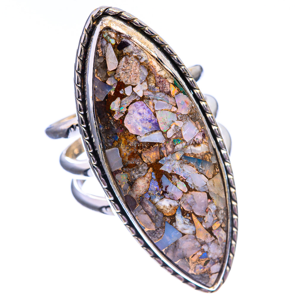Brecciated Ethiopian Opal Ring Size 6 (925 Sterling Silver) R142059