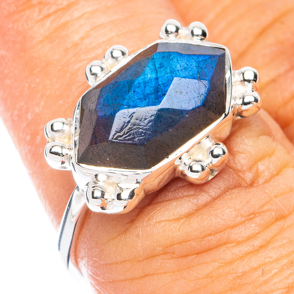 Premium Labradorite Ring Size 6.75 (925 Sterling Silver) RING7760