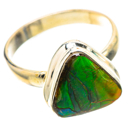 Ammolite Ring Size 9.25 (925 Sterling Silver) RING139252