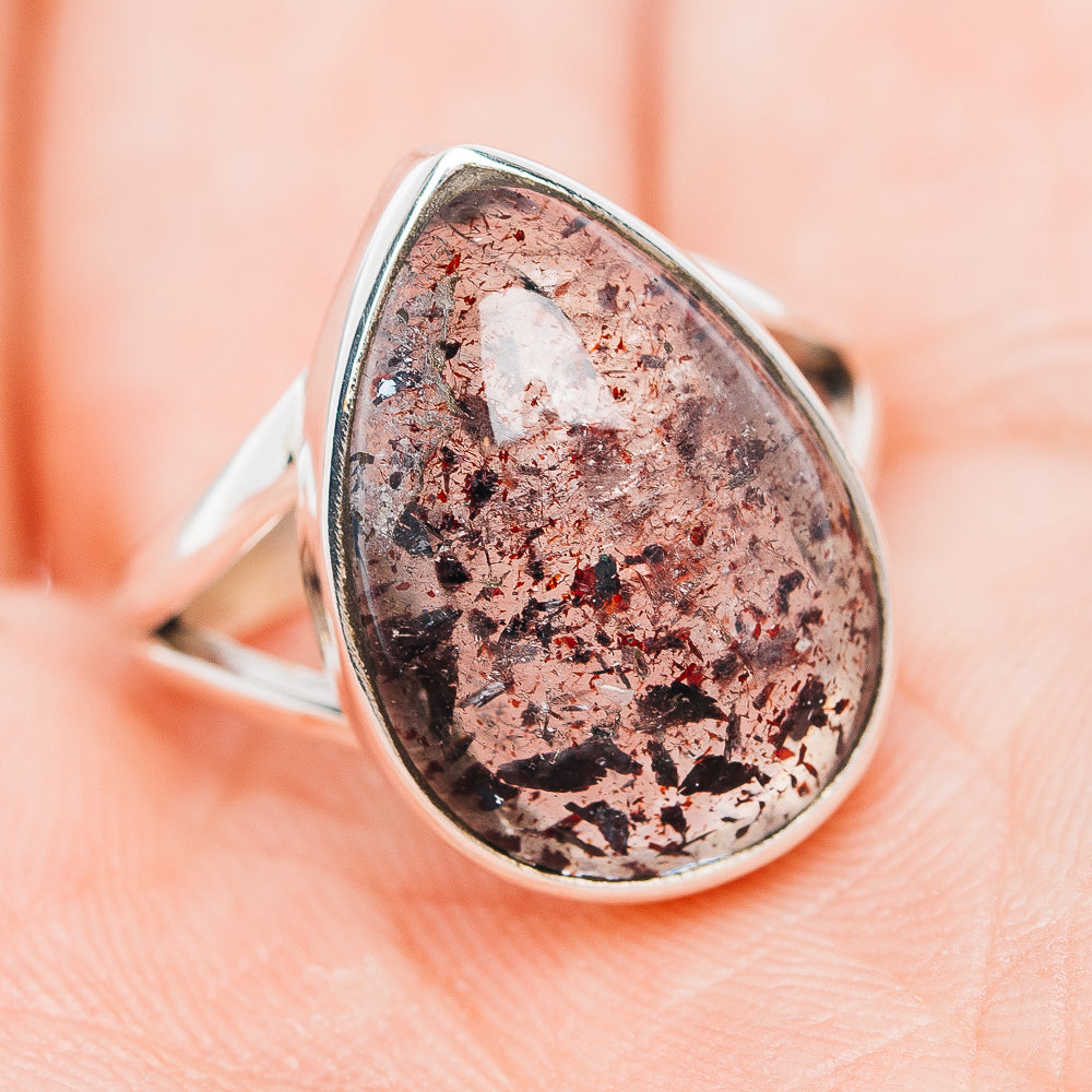 Premium Lepidocrocite Ring Size 6.5 (.925 Sterling Silver)