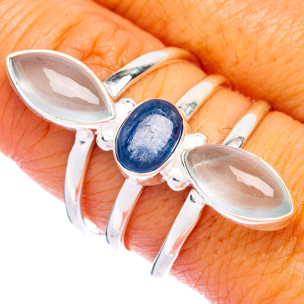 Kyanite, Aquamarine Ring Size 8.75 (925 Sterling Silver) R144473