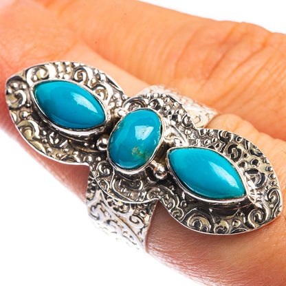 Large Sleeping Beauty Turquoise Ring Size 7 (925 Sterling Silver) R144169