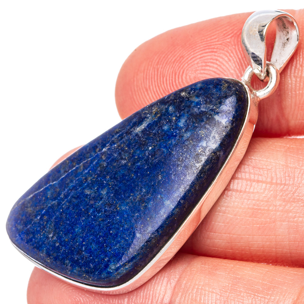 Lapis Lazuli Pendant 1 7/8" (925 Sterling Silver) P42830