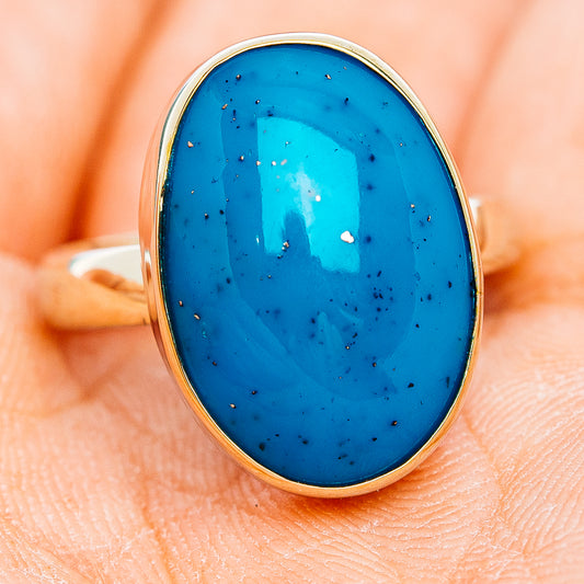 Persian Turquoise Ring Size 7.5 (German Silver)