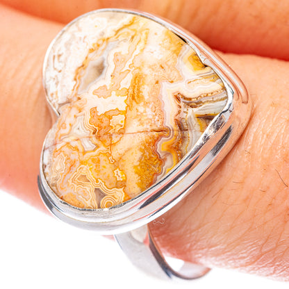 Laguna Lace Heart Ring Size 10.5 (925 Sterling Silver) R1609