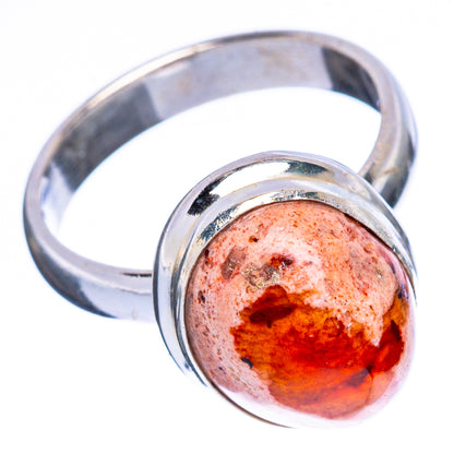 Mexican Fire Opal 925 Sterling Silver Ring Size 5.75 Ana Co R2438