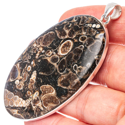 Turritella Pendant 2 5/8" (925 Sterling Silver) P42851