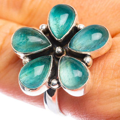 Blue Fluorite Ring Size 9.25 (925 Sterling Silver) RING143374