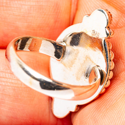 Aurora Opal Ring Size 6 (.925 Sterling Silver)