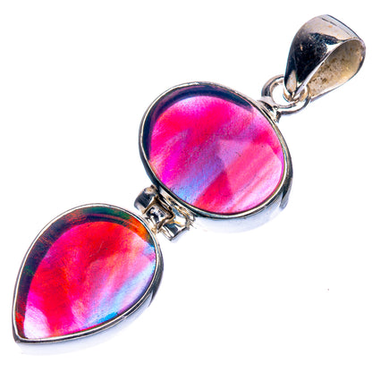 Aura Opal Pendant 1 3/4" (925 Sterling Silver) P39368