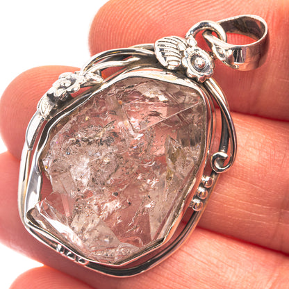 Herkimer Diamond Pendant 1 5/8" (925 Sterling Silver) P38854