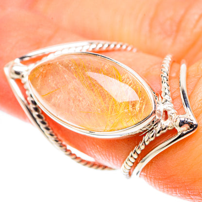 Premium Rutilated Quartz Ring Size 5.75 (925 Sterling Silver) RING138078