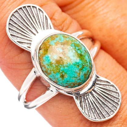 Mojave Turquoise Ring Size 9 (.925 Sterling Silver)