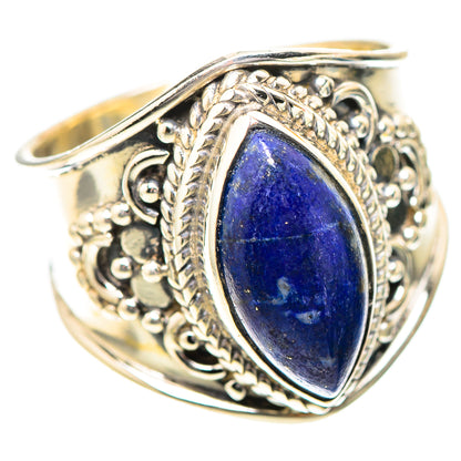 Lapis Lazuli 925 Sterling Silver Ring Size 7.25 (925 Sterling Silver) RING139390