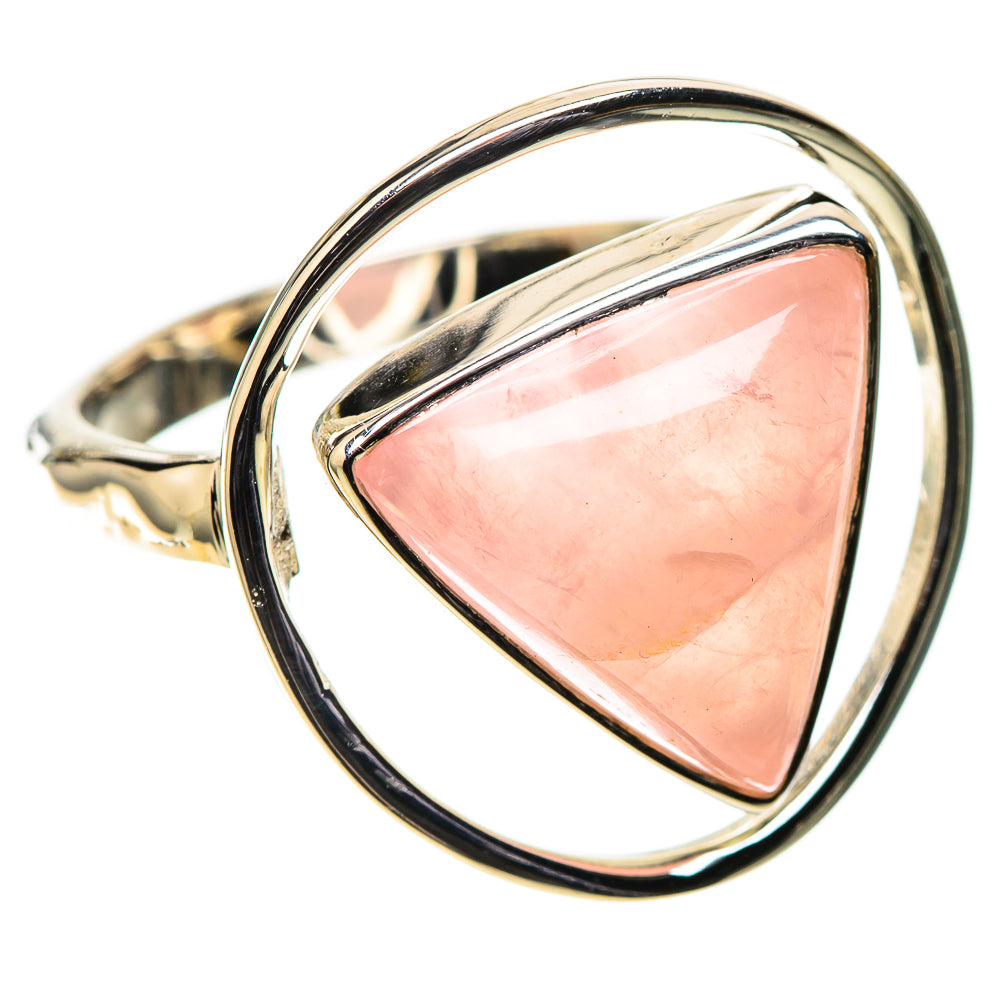 Premium Rose Quartz Ring Size 8 (925 Sterling Silver) RING138106