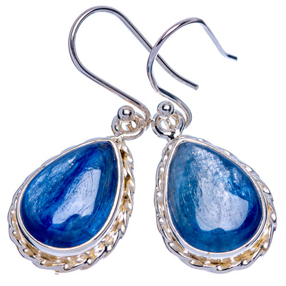 Kyanite Earrings 1 3/8" (925 Sterling Silver) E433346