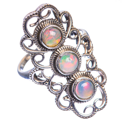 Ethiopian Opal Ring Size 8 (925 Sterling Silver) RING143280