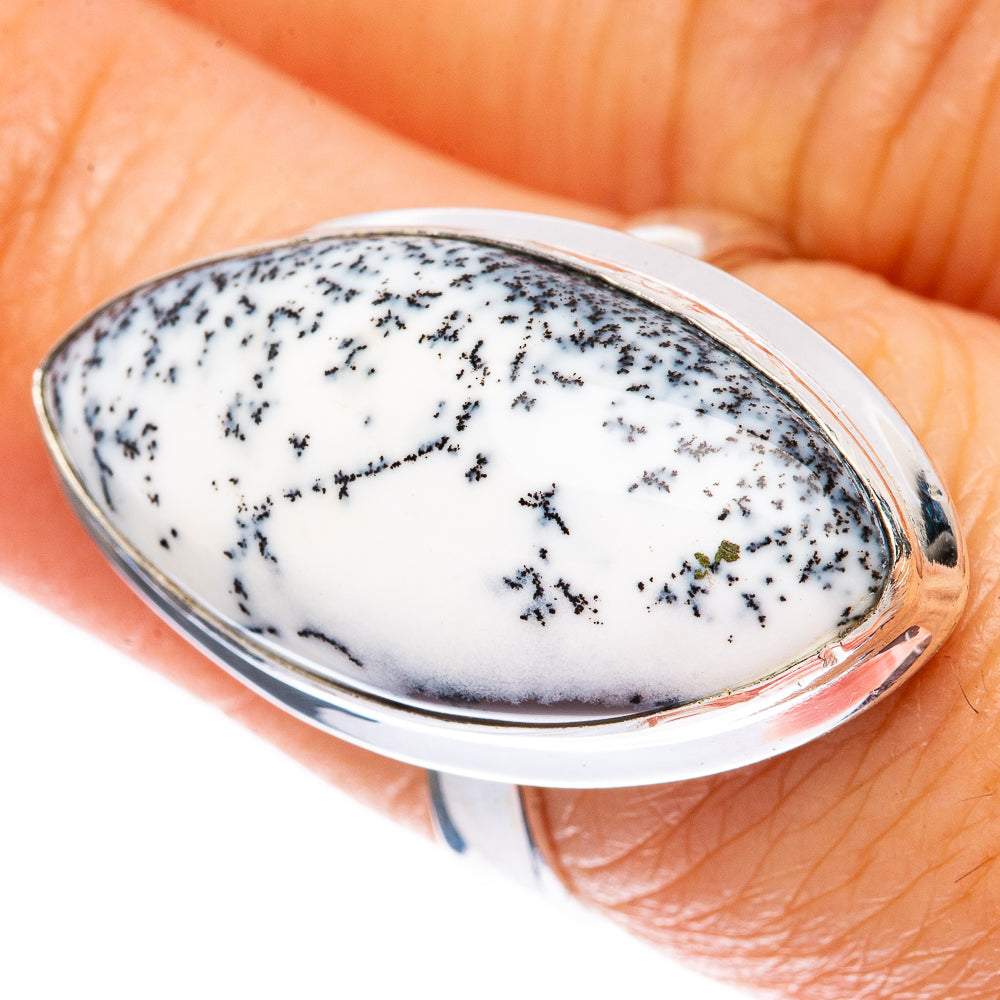 Dendritic Opal Ring Size 7 (925 Sterling Silver) R1962