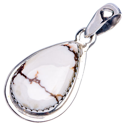 Wild Horse Jasper Pendant 1 3/8" (.925 Sterling Silver)