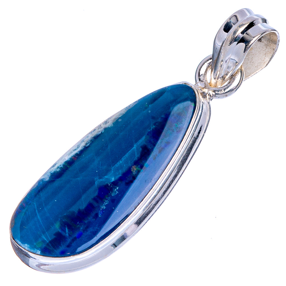 Rare Doublet Opal Pendant 1 1/2" (925 Sterling Silver) P40542
