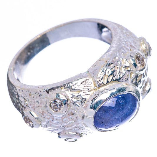 Natural Tanzanite Ring Size 6.75 (925 Sterling Silver) R145986