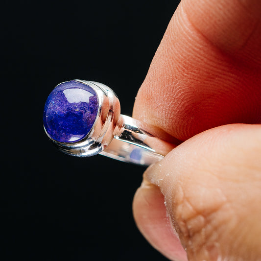 Premium Tanzanite Ring Size 6 (.925 Sterling Silver)