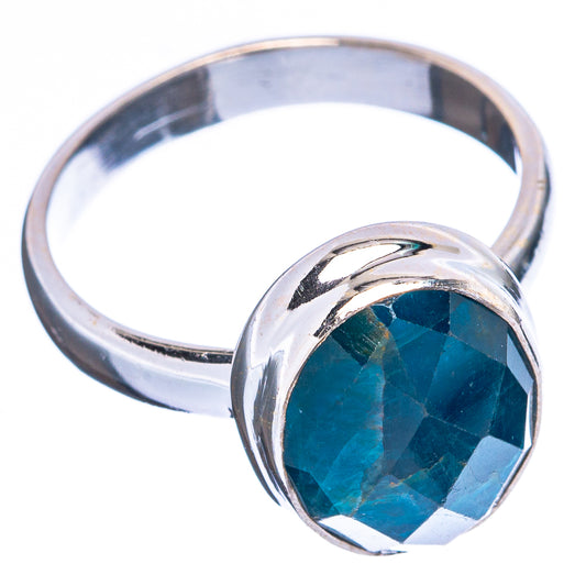 Rare Apatite Ring Size 7 (925 Sterling Silver) R5063