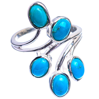 Sleeping Beauty Turquoise Ring Size 9 (925 Sterling Silver) R142310